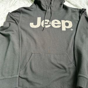 Women’s size large black jeep sweatshirt